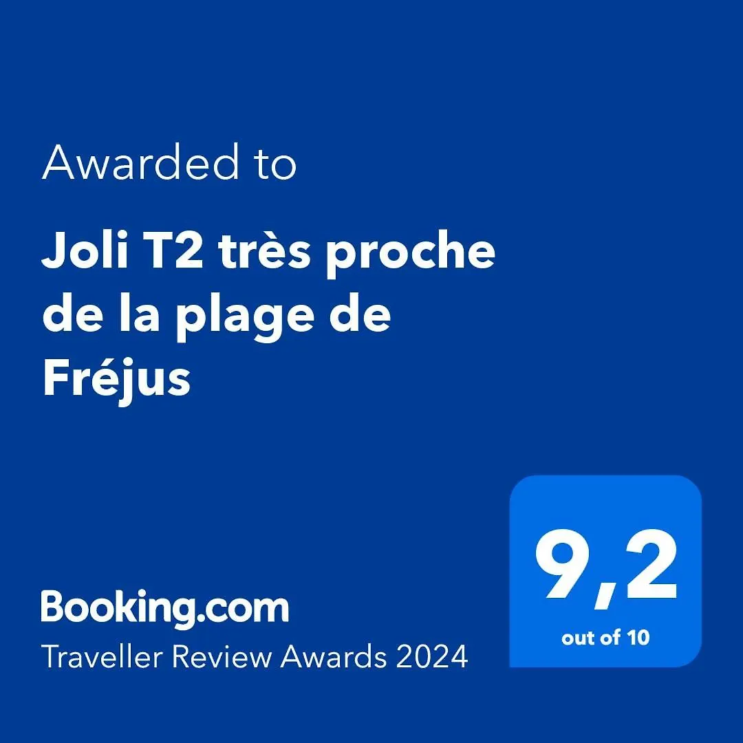 Joli T2 Tres Proche De La Plage De Frejus 0*,